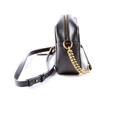 Gucci 447632 Marmont Small Leather Camera Black Bag