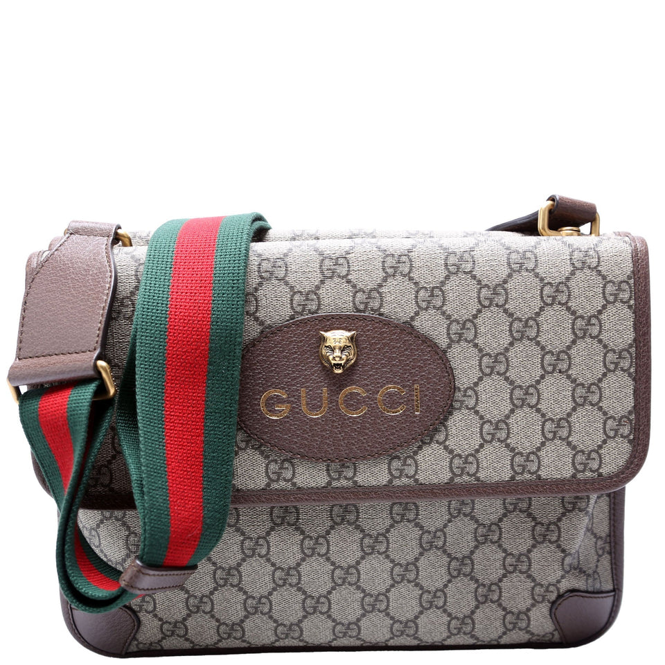 Gucci 495654 Neo Vintage Messenger Brown Bag