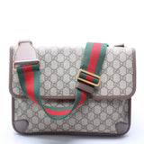 Gucci 495654 Neo Vintage Messenger Brown Bag