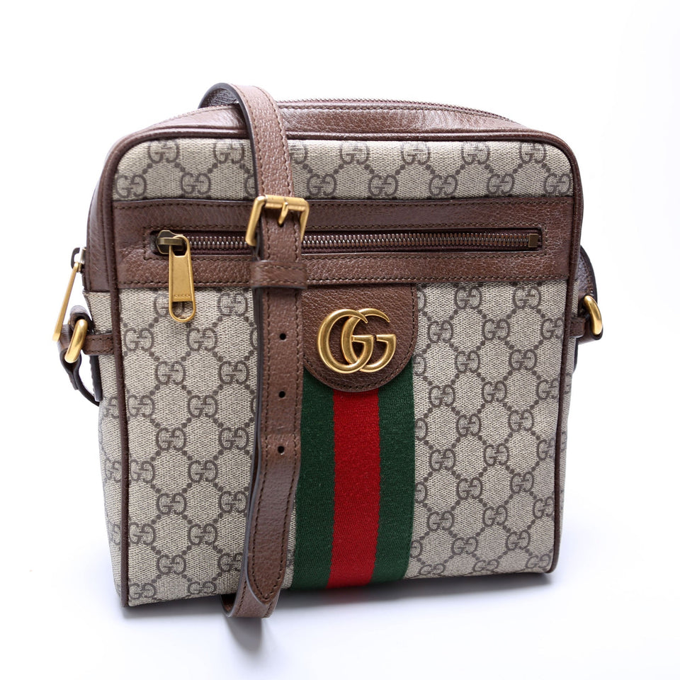 Gucci 547926 Ophidia Messenger Brown Bag