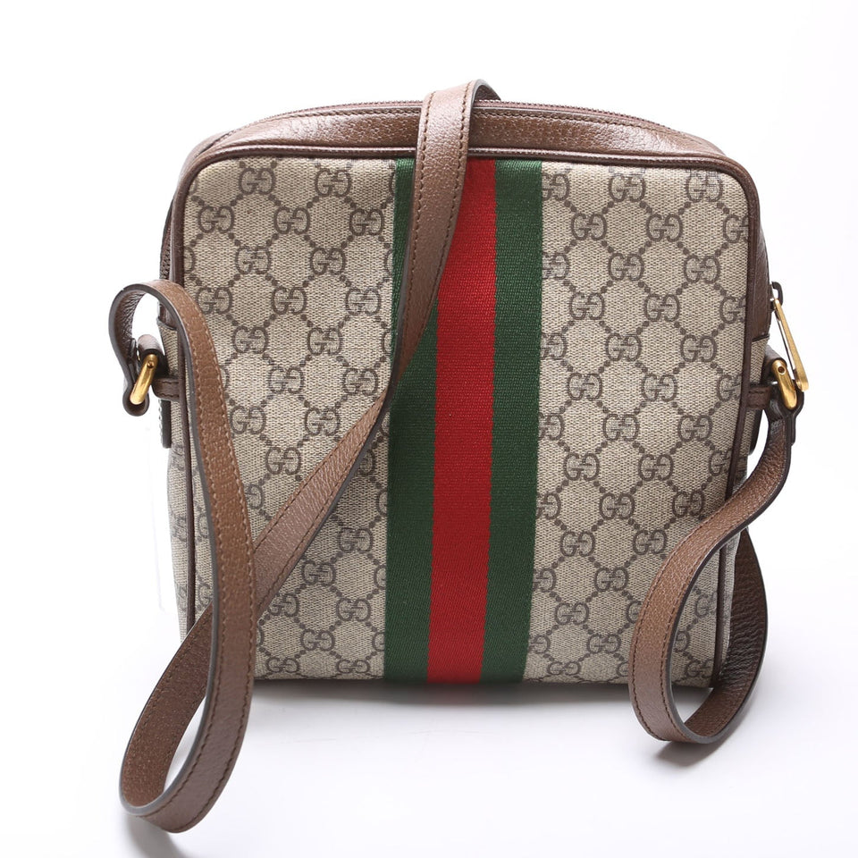 Gucci 547926 Ophidia Messenger Brown Bag