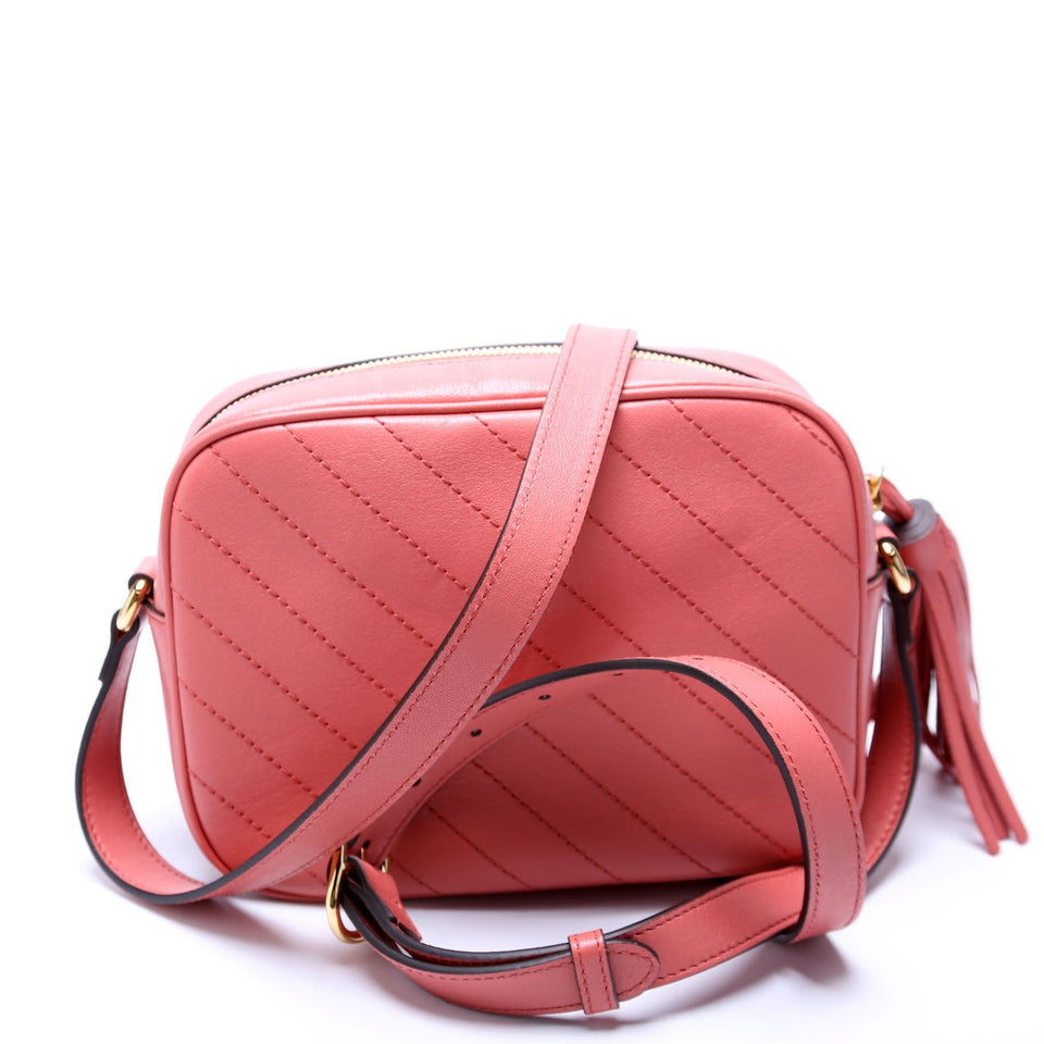 Gucci 742360 Blondie Small Shoulder Pink Bag