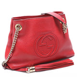 Gucci 387043 Soho Chain Mini Red Bag
