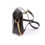 Gucci 447632 Marmont Small Leather Camera Black Bag