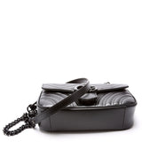 Gucci 446744 Marmont Leather Shoulder Mini Flap Bag