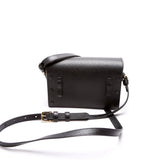 Gucci 723314 Horsebit 1955 Calfskin Shoulder Black Bag