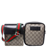 Gucci 450956 GG Supreme Belt Black Bag