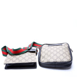 Gucci 450956 GG Supreme Belt Black Bag