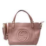 Gucci 369176 Soho Crossbody Nude Bag