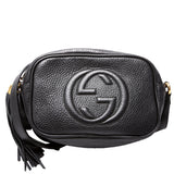 Gucci 347994 Mini Soho Disco Black Bag