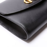 Gucci 572375 Zumi Calfskin Mini Shoulder Black Bag