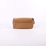 Gucci 536224 Soho Chain Tassel Flap Beige Bag
