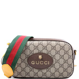 Gucci 476466 GG Supreme Messenger Brown Bag
