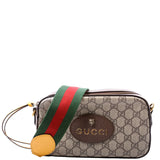 Gucci 476466 GG Supreme Messenger Brown Bag