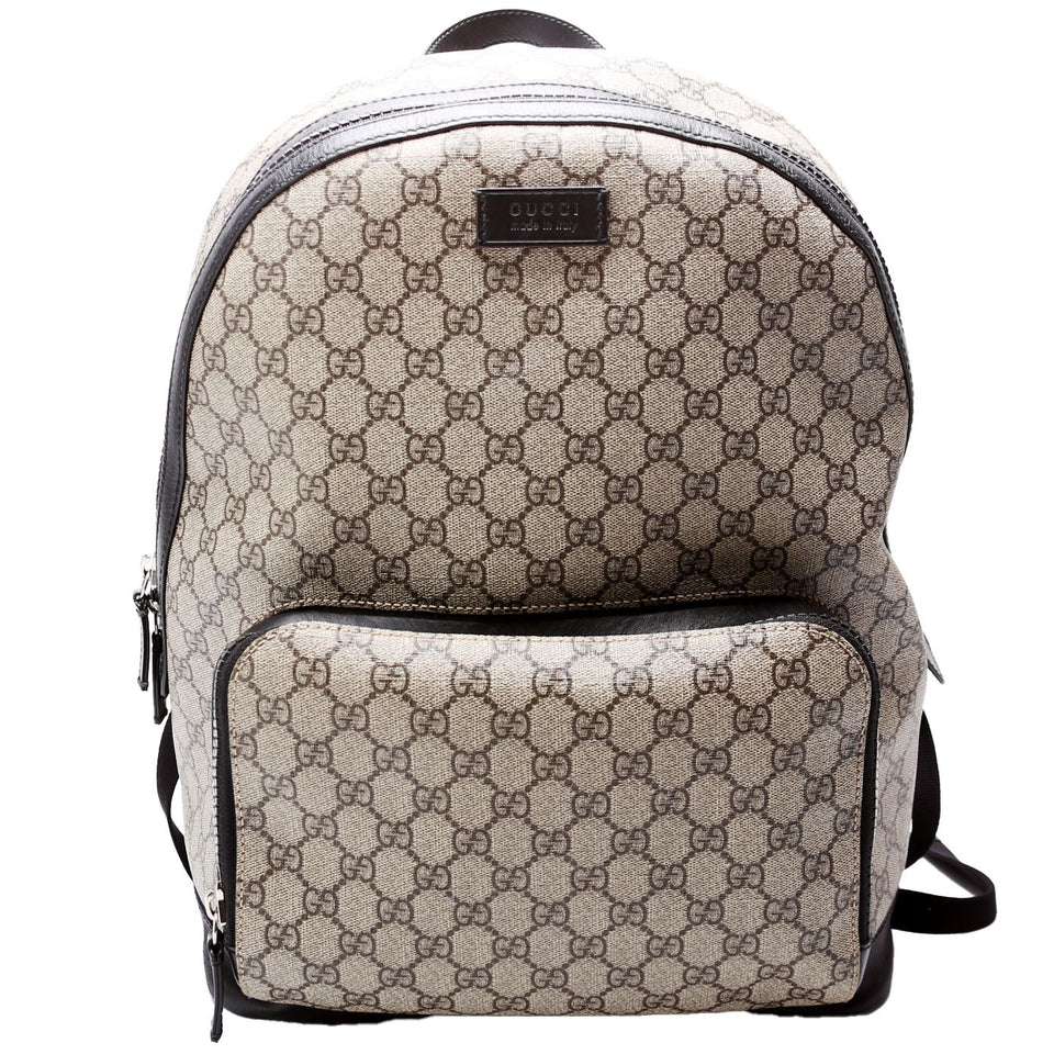 Gucci 406370 GG Supreme Medium Backpack Bag