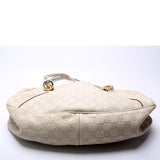 Gucci 232963 GG Twins Medium Tote White Bag