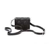 Gucci 723777 GG Nylon Enamel Mini Chain Black Bag