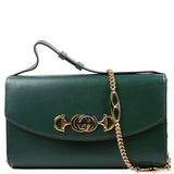 Gucci 564718 Zumi Calf Mini Shoulder Green Bag