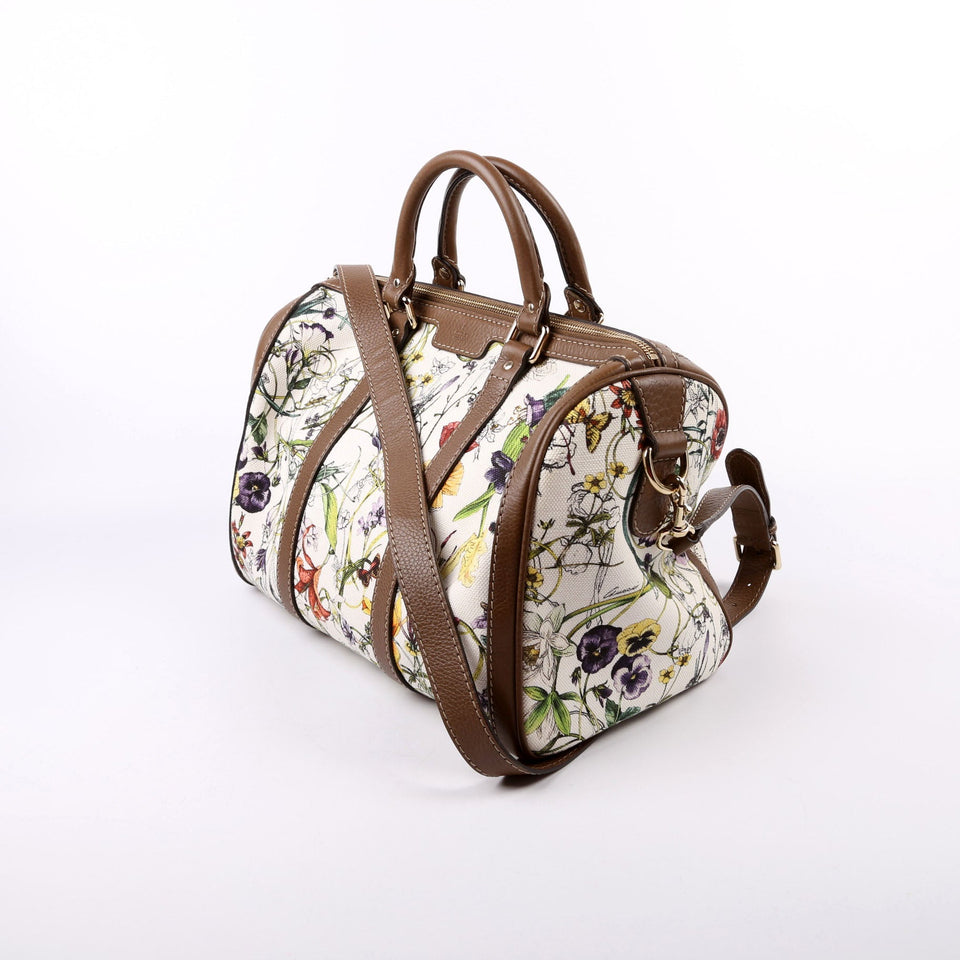 Gucci 247205 Boston Flora Bag