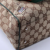 Gucci 145810 GG Canvas Small Tote Bag