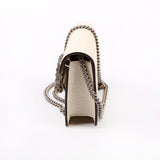 Gucci 476432 Dionysus Leather Super Mini White Bag