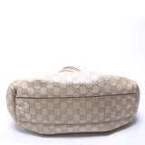 Gucci 211944 Sukey GG Leather Medium Gold Bag