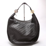 Gucci 232945 GG Twins Hobo Large Black Bag