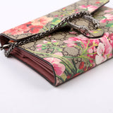 Gucci 402724 Blooms Chain Wallet Bag