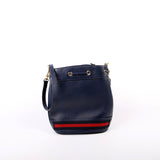 Gucci 610846 Ophidia Bucket Navy Bag