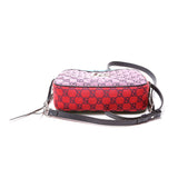 Gucci 447632 Marmont Small Multicolor Canvas Camera Multicolor Bag