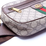 Gucci 574796 Ophidia GG Belt Brown Bag