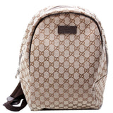Gucci 449906 GG Canvas Travel Backpack Bag