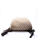 Gucci 449906 GG Canvas Travel Backpack Bag