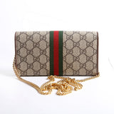 Gucci 546592 Ophidia GG Supreme Chain Wallet Bag