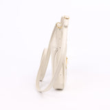 Gucci 637091 Jackie 1961 Mini Hobo Leather White Bag