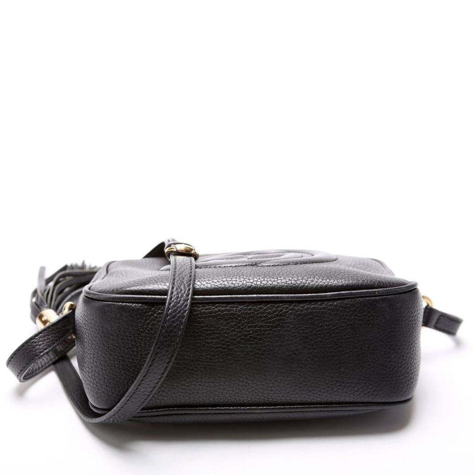 Gucci 308364 Soho Disco Crossbody Black Bag