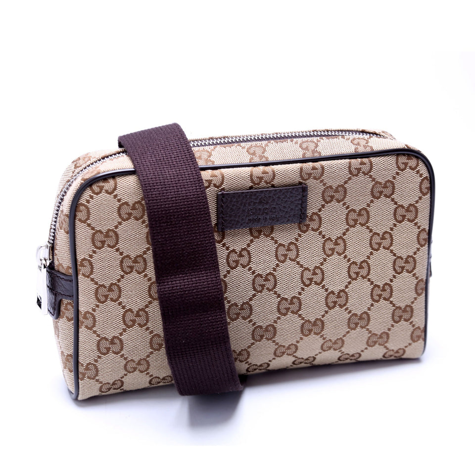 Gucci 449174 GG Canvas Belt Bag