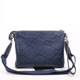 Gucci 696009 Jumbo GG Messenger Blue Bag