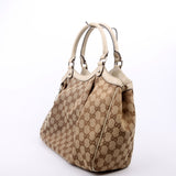 Gucci 211944 Sukey GG Canvas Medium Bag