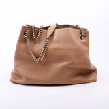 Gucci 536196 Soho Chain Tote Newer Beige Bag