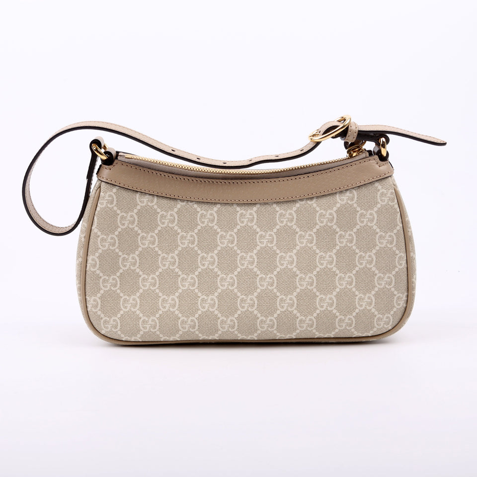 Gucci 735145 Ophidia GG Small White Bag