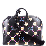 Gucci 739725 Dome Satchel Pikarar Black Bag