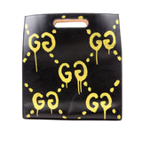 Gucci 415883 Ghost Real Large Tote Black Bag