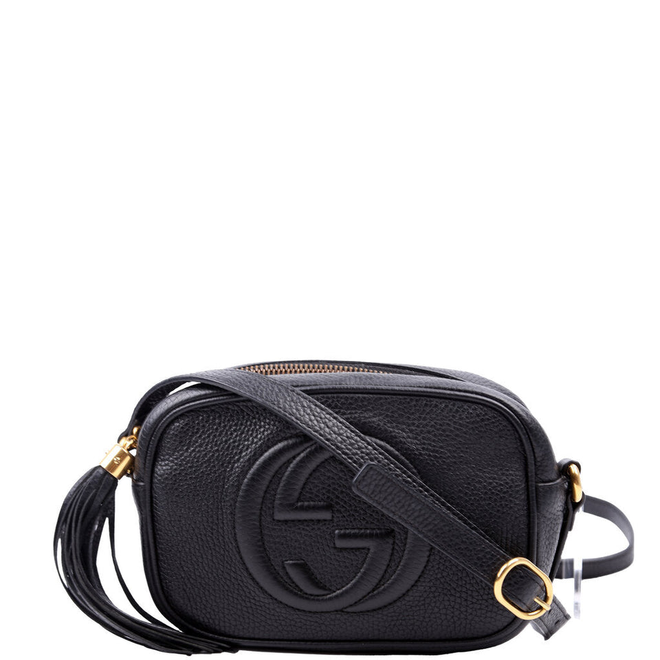 Gucci 347994 Mini Soho Disco Black Bag