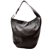 Gucci 257050 Greenwich Leather One Shoulder Black Bag