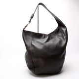 Gucci 257050 Greenwich Leather One Shoulder Black Bag