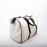 Gucci 193603 Joy Boston White/Black Bag