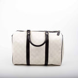 Gucci 193603 Joy Boston White/Black Bag
