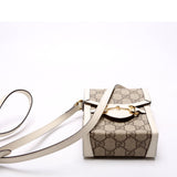 Gucci 625615 Horsebit 1955 GG Supreme Mini Bag
