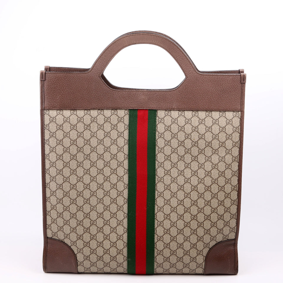 Gucci 547945 GG Ophidia Medium Top Handle Tote Bag